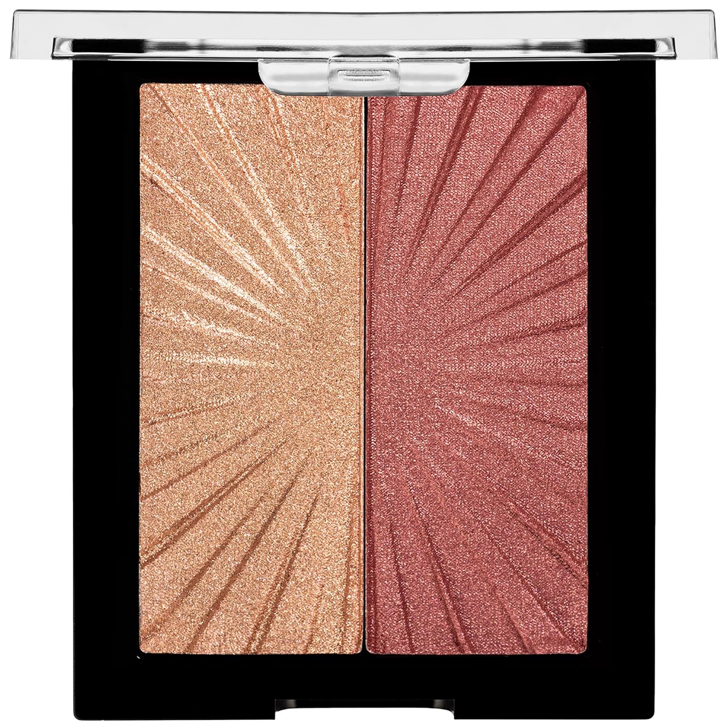 wet n wild MegaGlo Blushlighter| Blush & Highlighter Duo| Shimmer Metallic Finish| Flash Me - Image 4